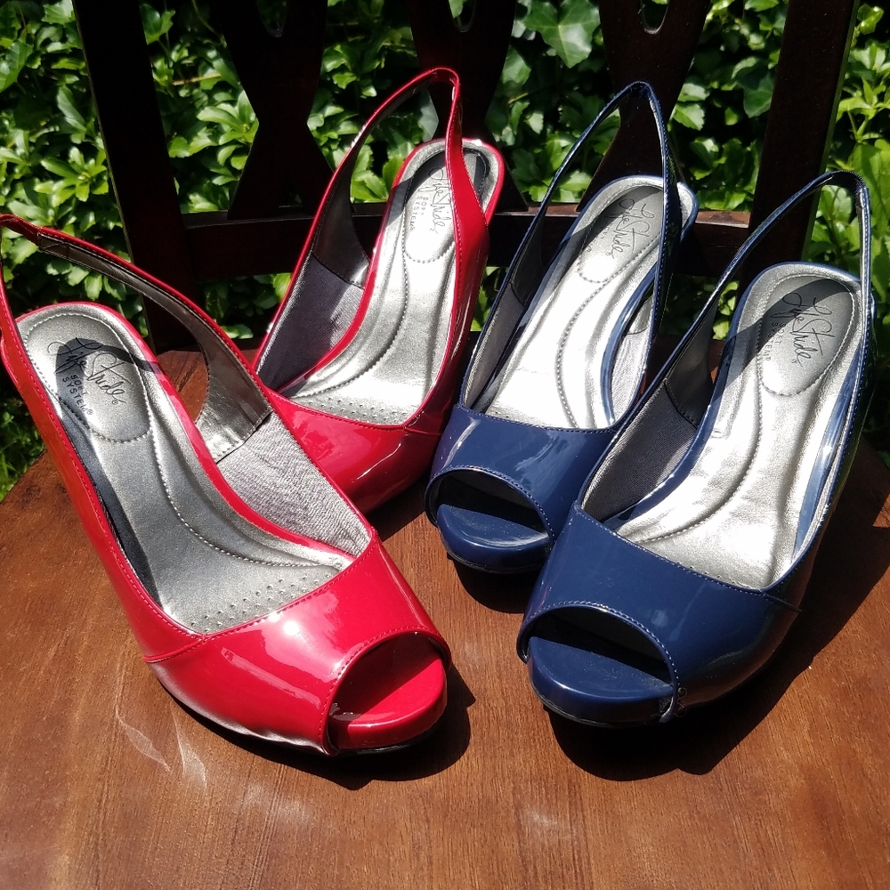 Lifestride Tannis peeptoe 9 sz
